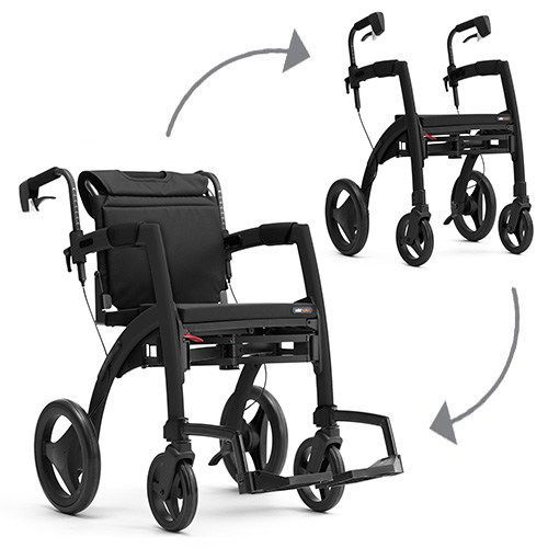Rollz Motion 2 Rollator Walker-Wheelchair