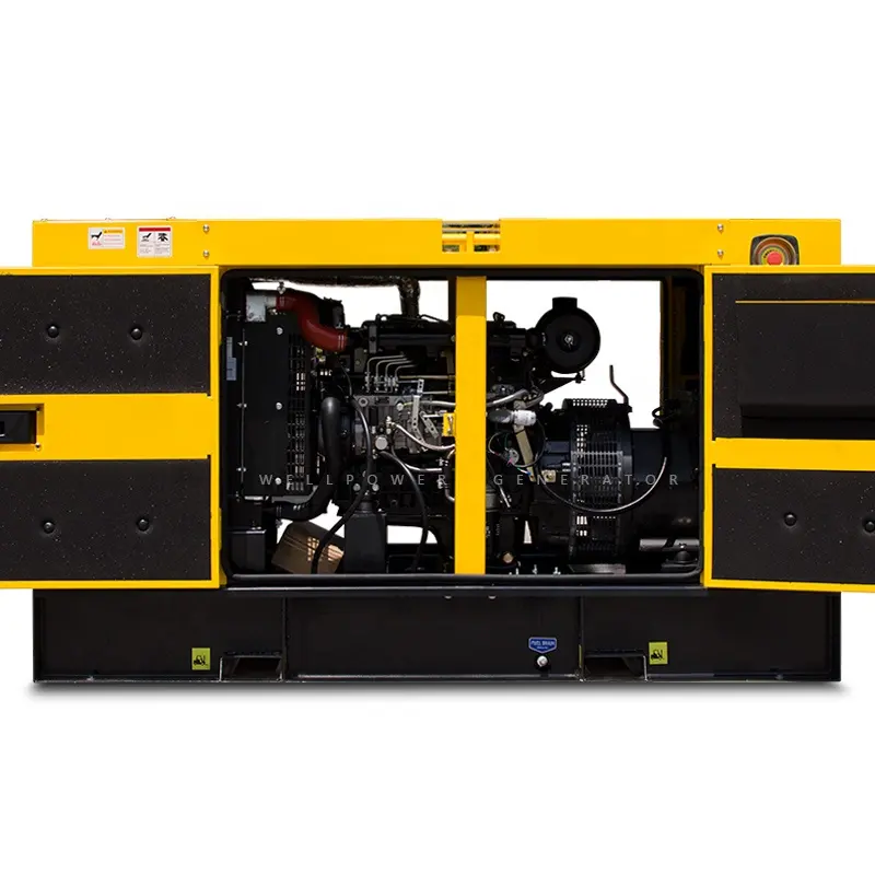 Factory Super Silent Diesel Genset 10kw 12kw 15kw 20KW 25KW 30KVA 50KW Power Portable Diesel Generators With Enclosure
