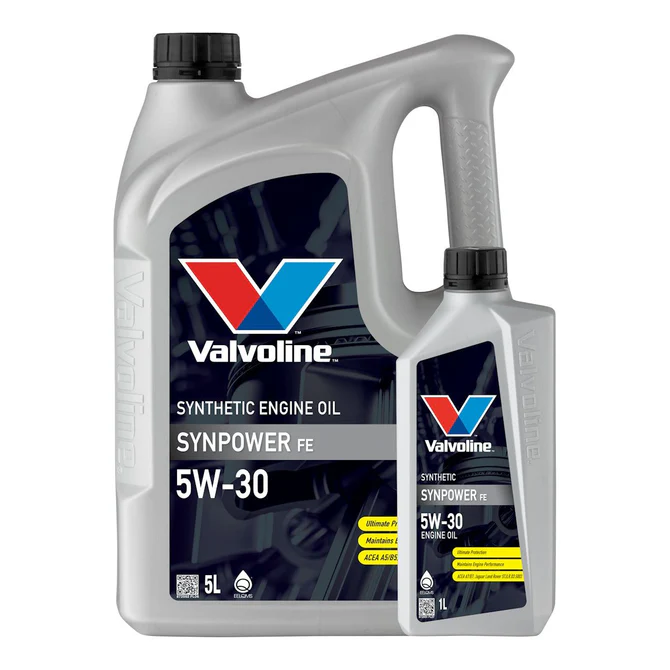 Valvoline 5W30 SYNPOWER FE A7/B7 A5/B5 SYNTHETIC ENGINE OIL FE Ford Jaguar Land Rover Approved 872552 - Image 2