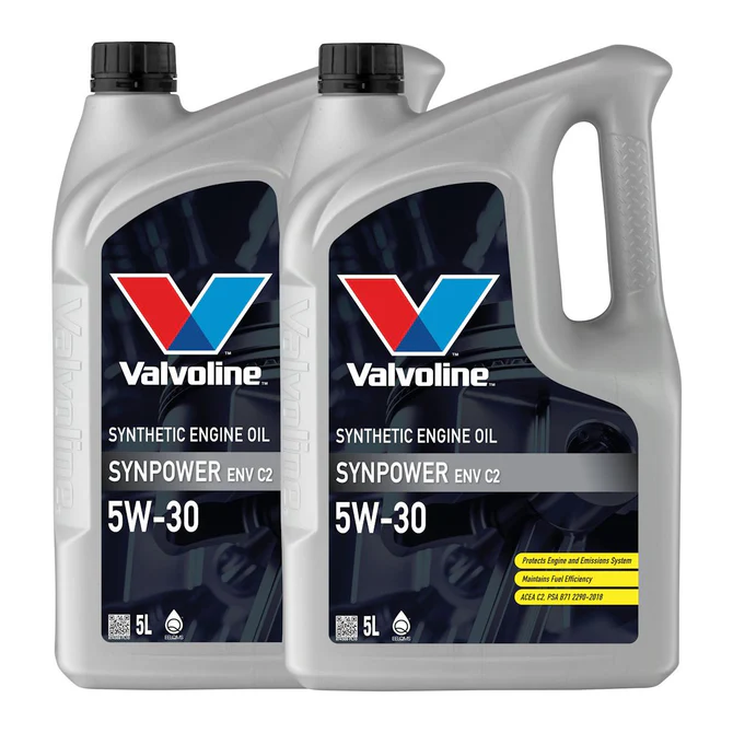 Valvoline SynPower ENV 5W30 C2 Synthetic Engine Oil CITROEN HONDA TOYOTA PEUGEOT Approved 874309 - Image 3