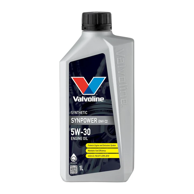 Valvoline SynPower ENV 5W30 C2 Synthetic Engine Oil CITROEN HONDA TOYOTA PEUGEOT Approved 874309 - Image 4