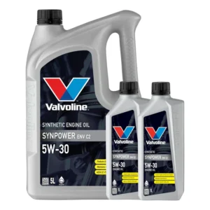 Valvoline SynPower ENV 5W30 C2 Synthetic Engine Oil CITROEN HONDA TOYOTA PEUGEOT Approved 874309