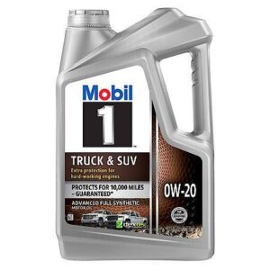 0W-20 Mobil 1 Truck & SUV Advanced Synthetic Motor Oil