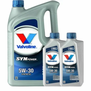 Valvoline 5W30 SYNPOWER ENV C1 SYNTHETIC ENGINE OIL Ford Jaguar Land Rover 872592