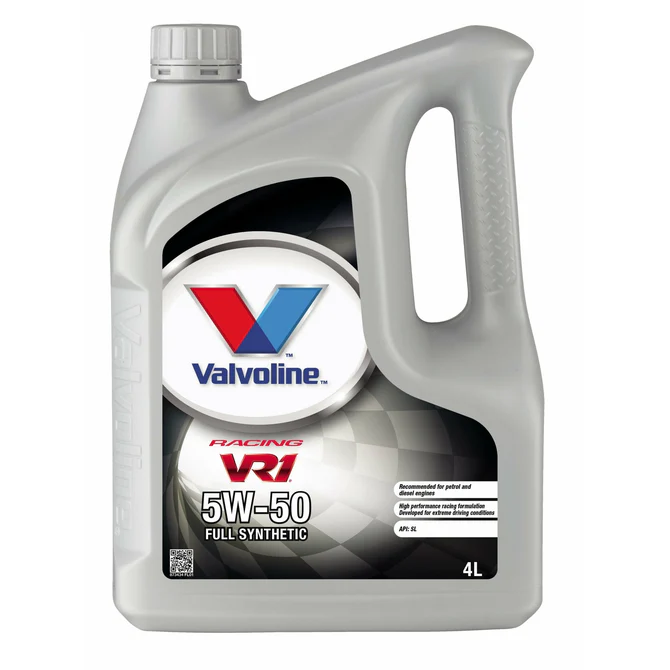 Valvoline 5W50 Premium Synthetic Engine Oil VR1 Racing A3/B4 Ford GM 873434 - Image 2