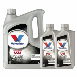 Valvoline 5W50 Premium Synthetic Engine Oil VR1 Racing A3/B4 Ford GM 873434